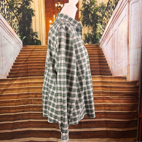 Beautiful Land’s End Collared Button Down Oxford Check Shirt, Size 16, like new - Picture 5 of 5